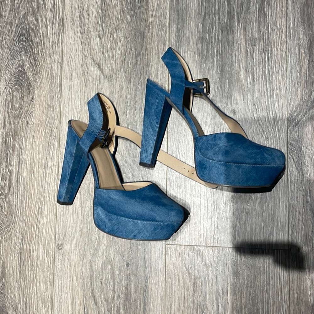 Denim Jean material shoes